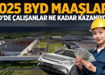 2025 BYD maaşları: BYD çalışanları ne kadar maaş alıyor?