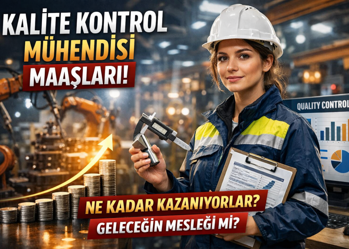 Kalite Kontrol Mühendisi Maaşı 2026 | Ne Kadar Kazanıyor?