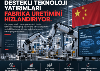 Çin Yapay Zekâ Fabrika Üretimi: Sanayi %5,2 Büyüdü